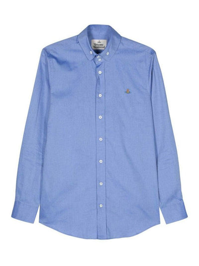 Camicia In Cotone Con Logo