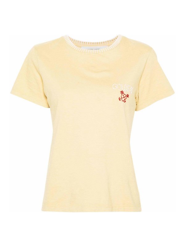 T-shirt Doris Whipstitch-trim