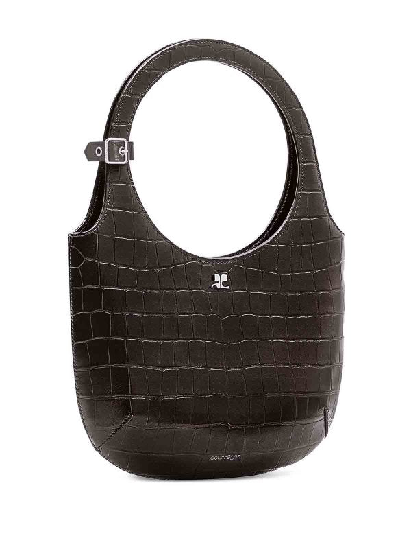 Borsa Tote Holy Effetto Coccodrillo