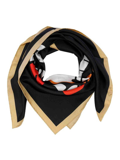 Foulard Nero Lucky Tiger