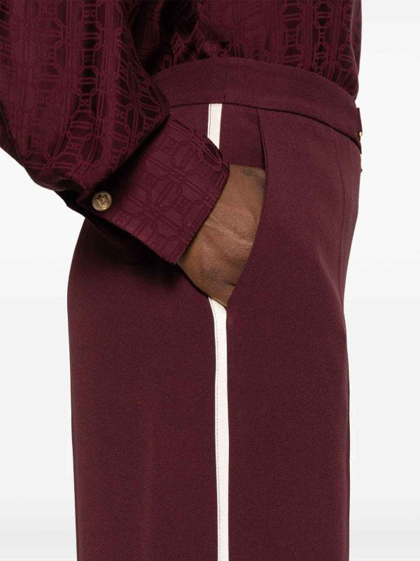 Pantaloni Rosso Bordeaux