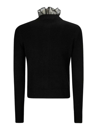 Cardigan Oscar In Cashmere Riciclato Nero