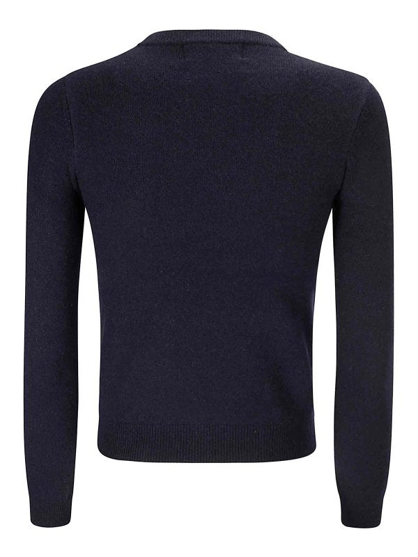 Maglione Girocollo In Cashmere