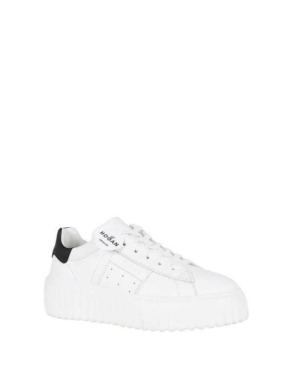 Sneakers H In Pelle