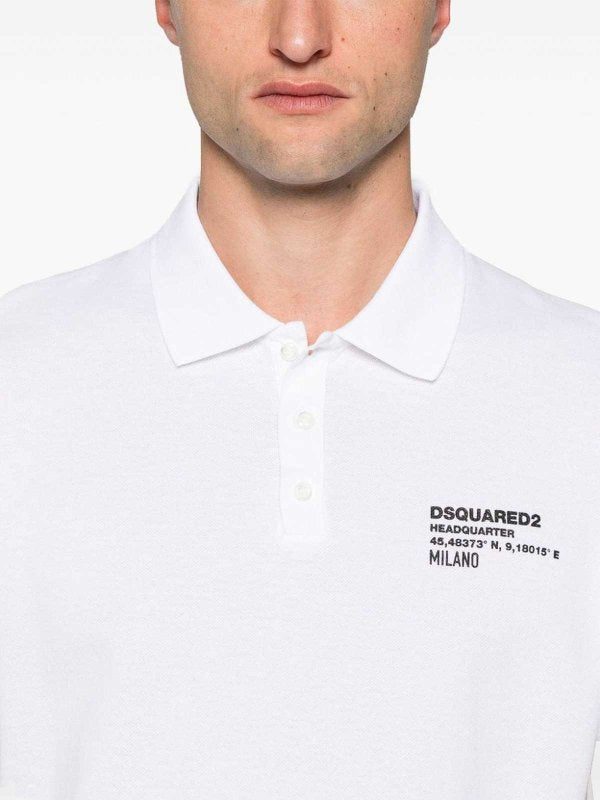 Polo In Cotone Con Logo