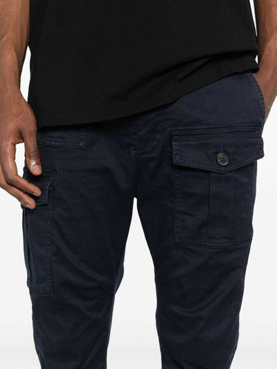 Pantaloni Cargo In Cotone