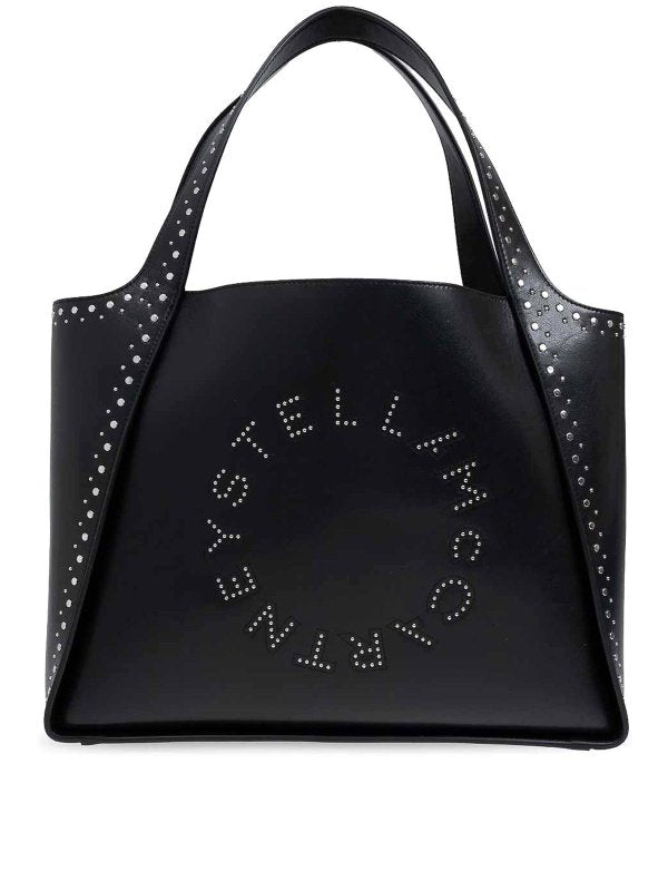 Borsa Tote Con Logo Stella