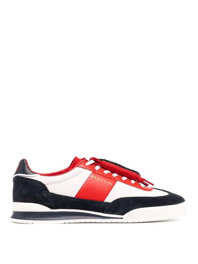 Sneakers  In Pelle Scamosciata