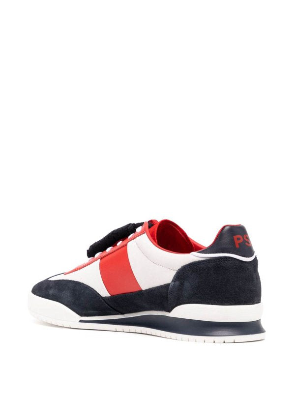 Sneakers  In Pelle Scamosciata