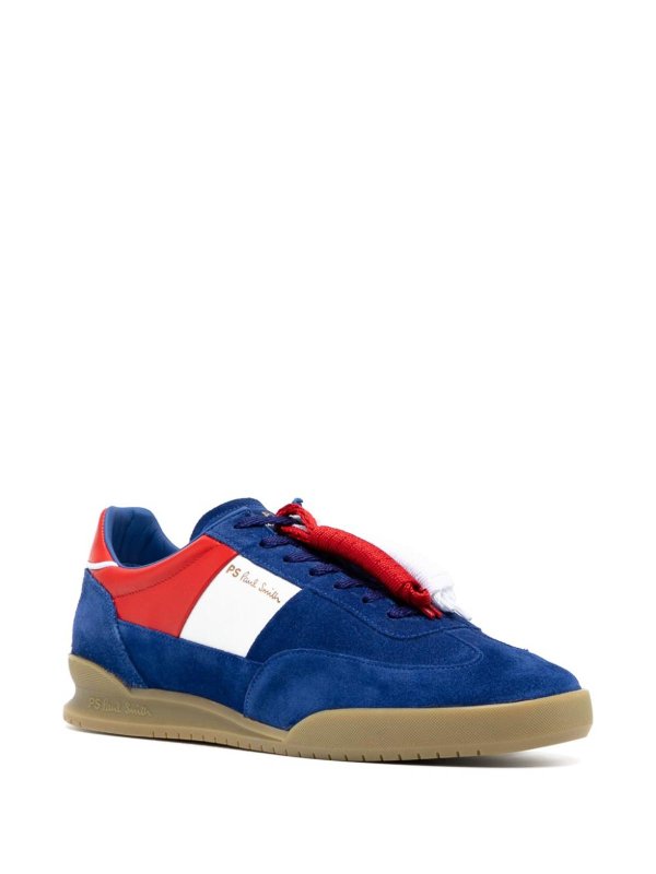 Sneakers  In Pelle Scamosciata