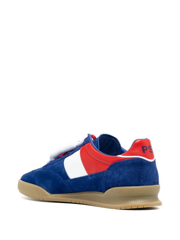 Sneakers  In Pelle Scamosciata