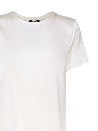 T-shirt In Seta Elastica