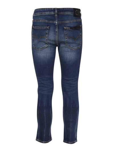 Jeans In Denim Di Cotone