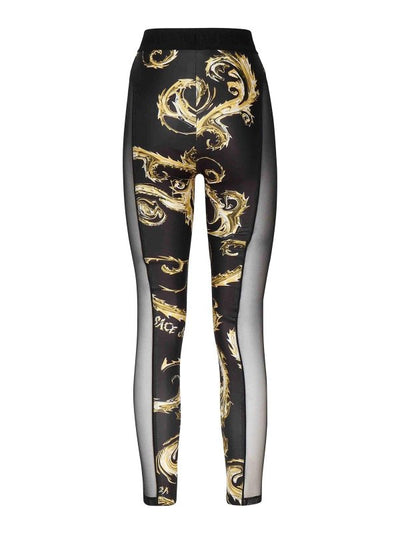 Leggings Con Decorazione Barocca