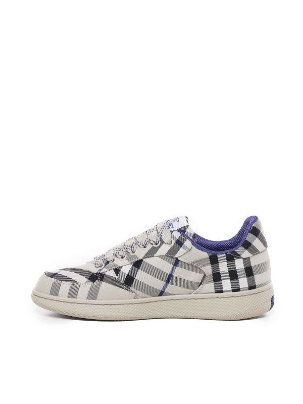 Sneakers  Con Motivo Check Vintage