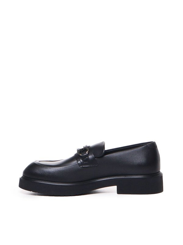 Gancini Matte Loafers