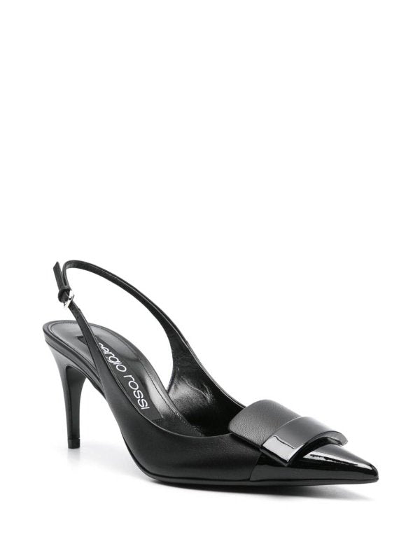 Slingback In Pelle