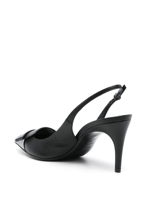 Slingback In Pelle