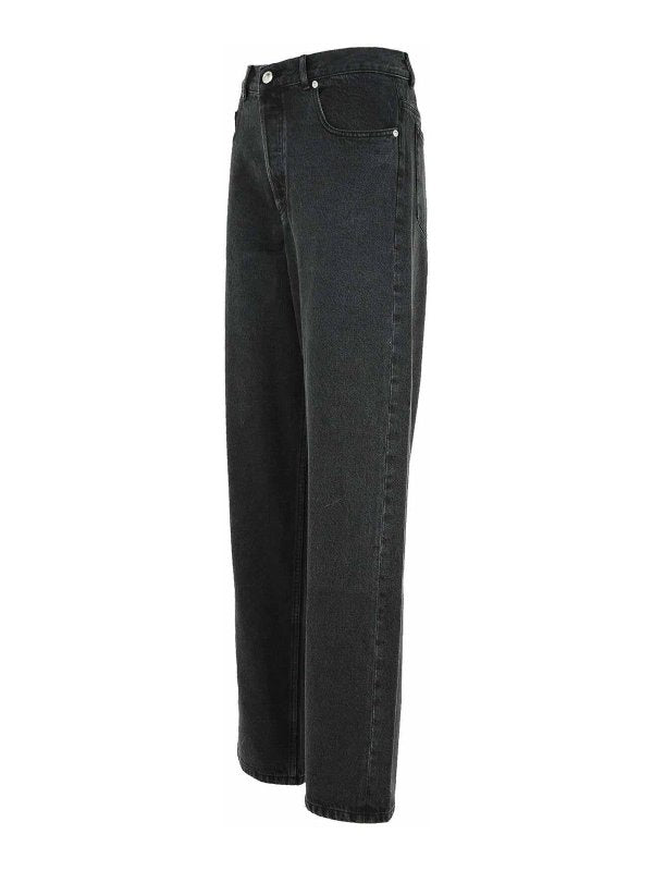 Jeans Fairfax In Cotone Nero