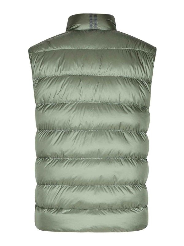 Gilet Crofton In Poliammide Verde