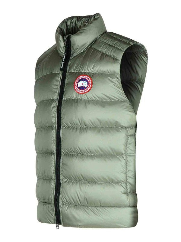 Gilet Crofton In Poliammide Verde