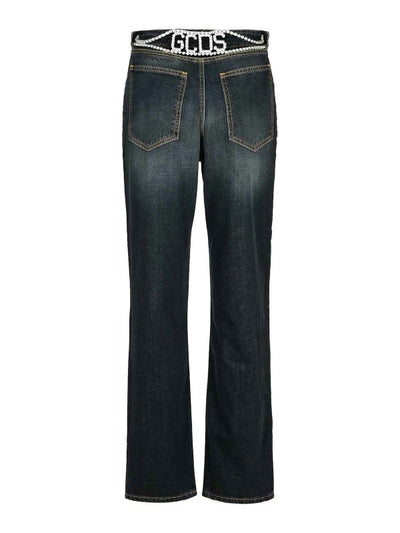 Jeans In Cotone Nero