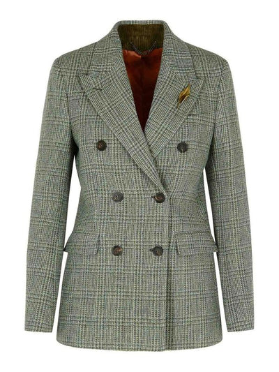 Blazer In Lana Grigio Journey