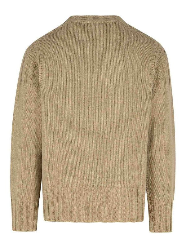 Beige Cashmere Sweater