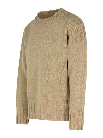 Beige Cashmere Sweater