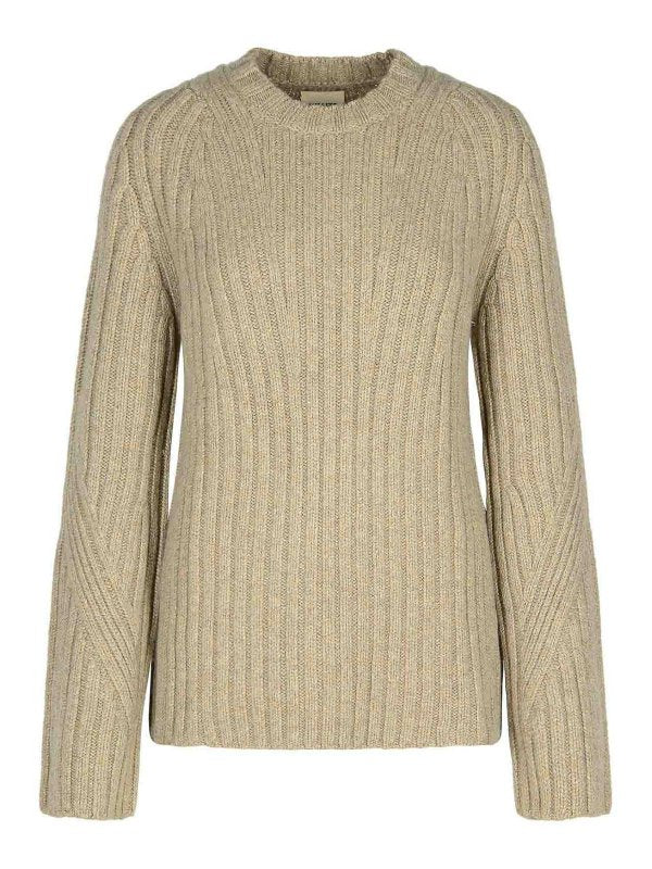 Maglione In Cashmere Beige Calvin