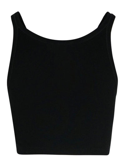 Top In Cotone Nero