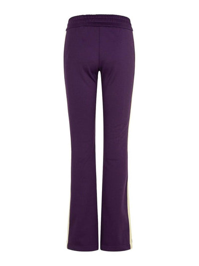 Pantaloni Jogger In Poliestere Viola