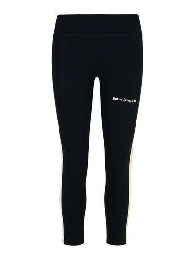 Leggings Neri In Misto Poliammide