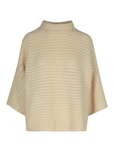 Ivory Cashmere Cape