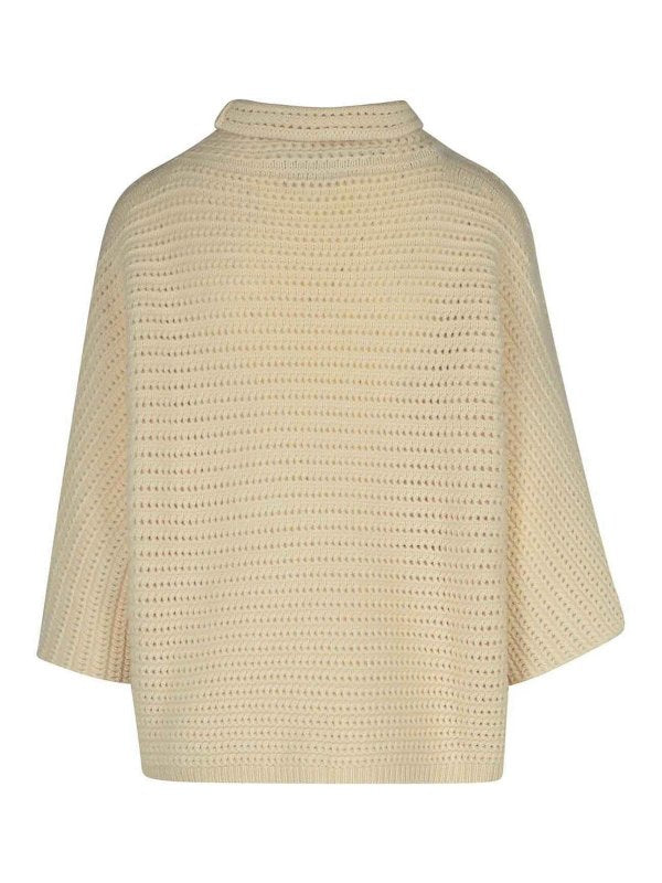 Ivory Cashmere Cape