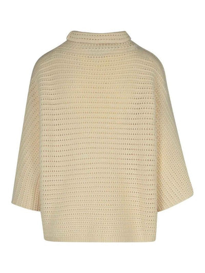 Ivory Cashmere Cape