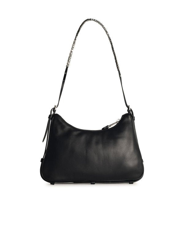 Borsa Hobo In Pelle Nera