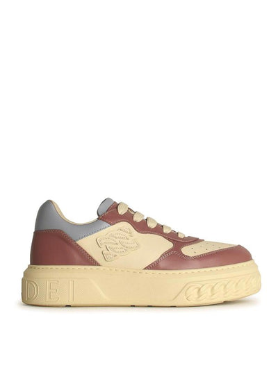 Sneakers Off Road In Pelle Multicolore