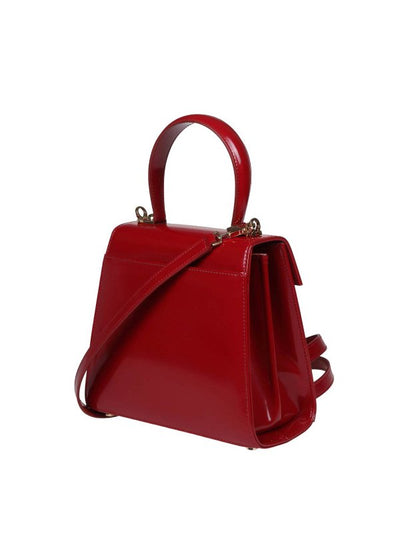 Borsa Top Handle S In Vitello Colore Rosso