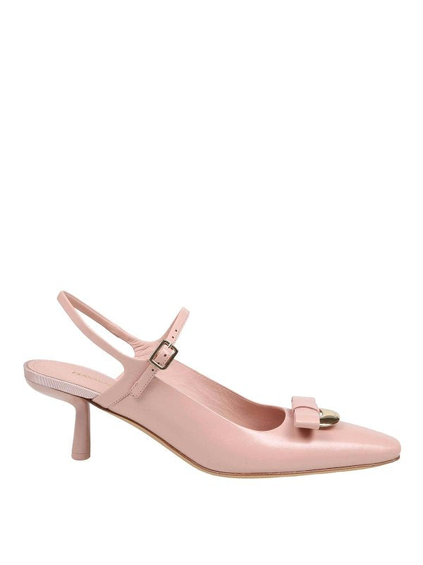 Slingback Ophelia In Pelle Colore Rosa