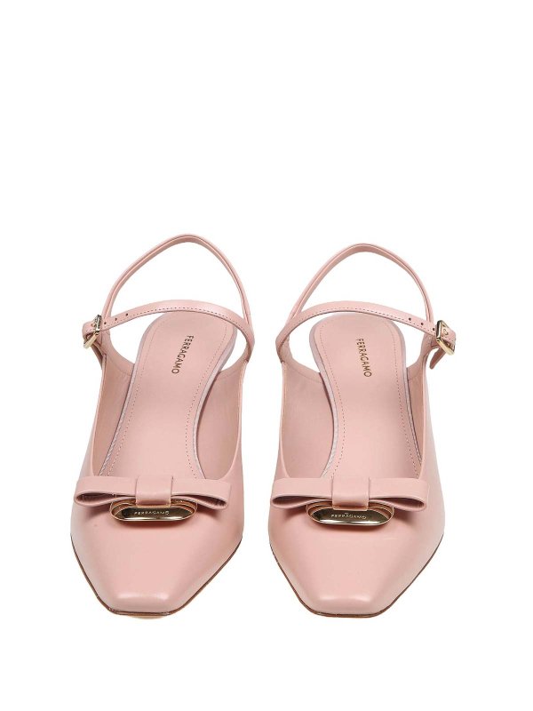 Slingback Ophelia In Pelle Colore Rosa