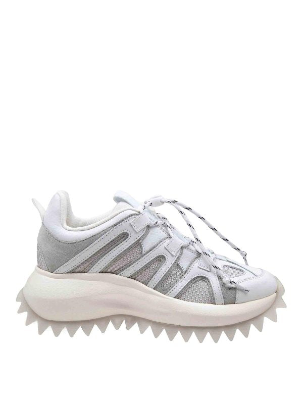 Sneakers Running Trek In Pelle Colore Bianco