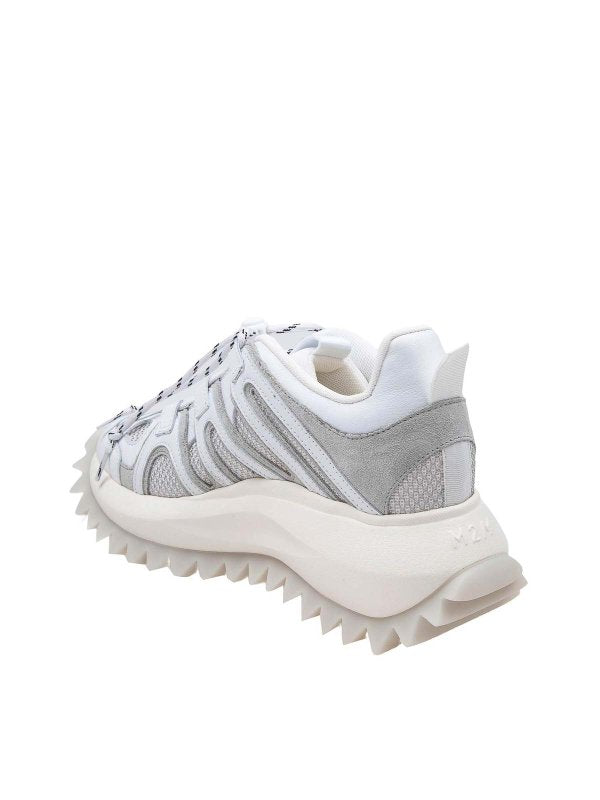 Sneakers Running Trek In Pelle Colore Bianco