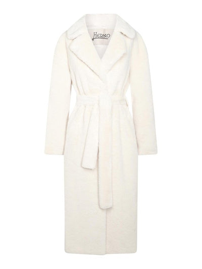 Cappotto Lungo Bianco