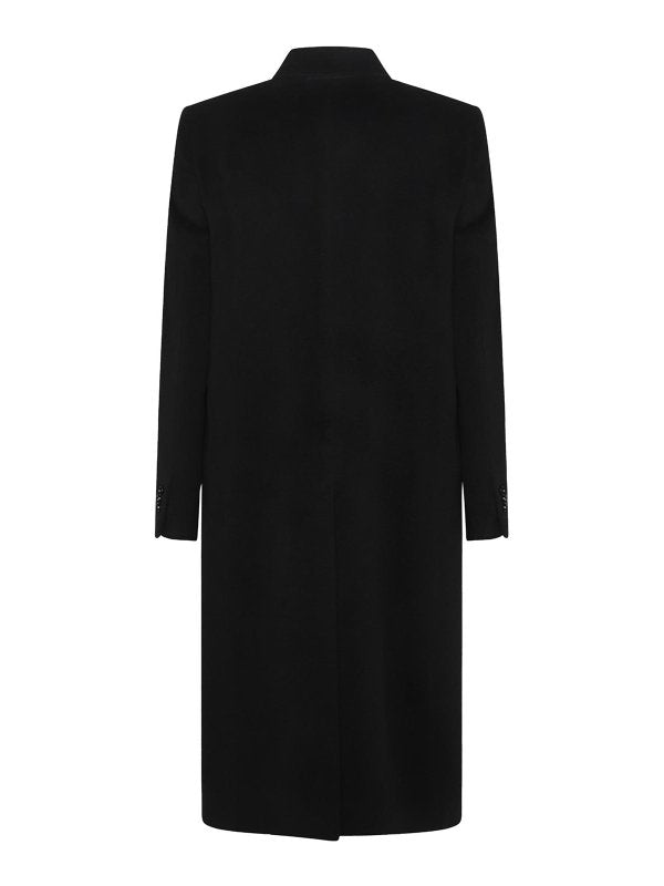 Cappotto Di Lana Nera