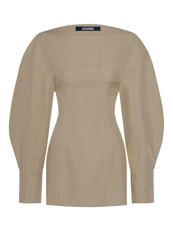 Vestito  Beige