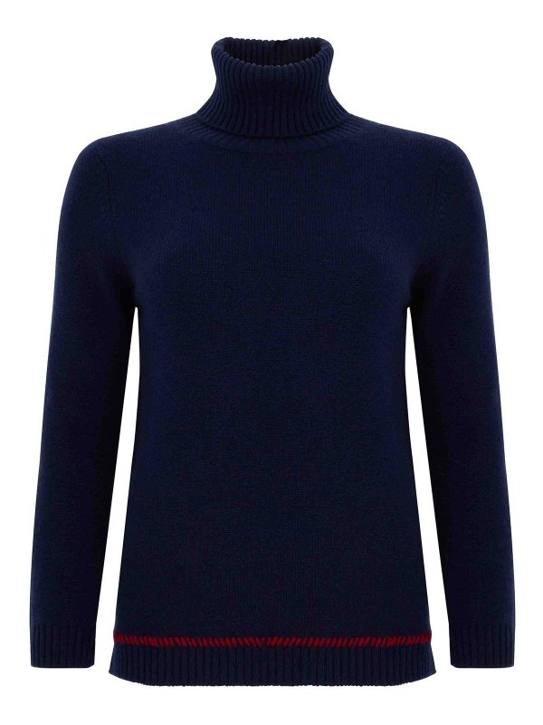 Maglione In Cashmere A Collo Alto