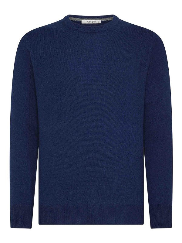 Maglia Girocollo In Lana E Cashmere