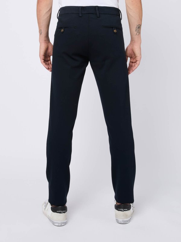 Pantaloni Skinny In Misto Viscosa