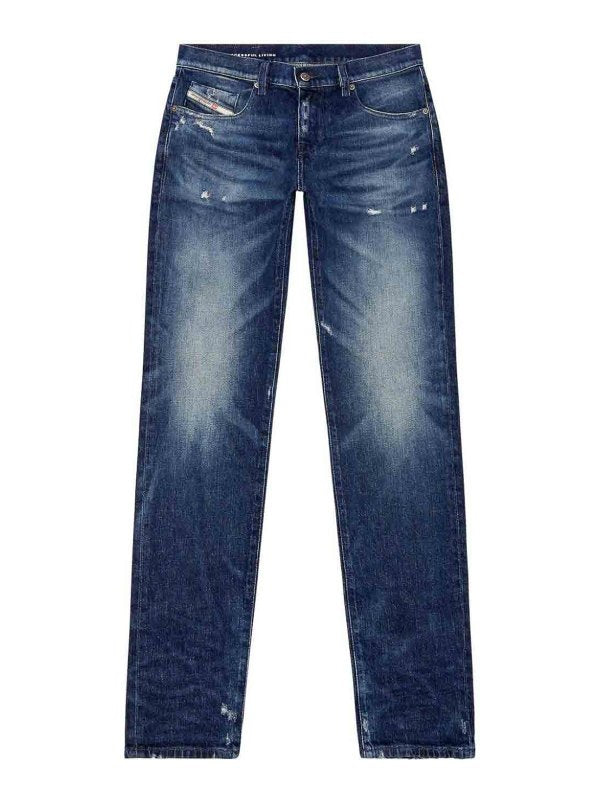 Jeans Slim Fit In Cotone